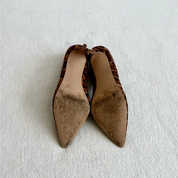 Steve Madden Leopard Print Pointed Toe Stiletto Pumps Size 6 - Picture 7 of 10